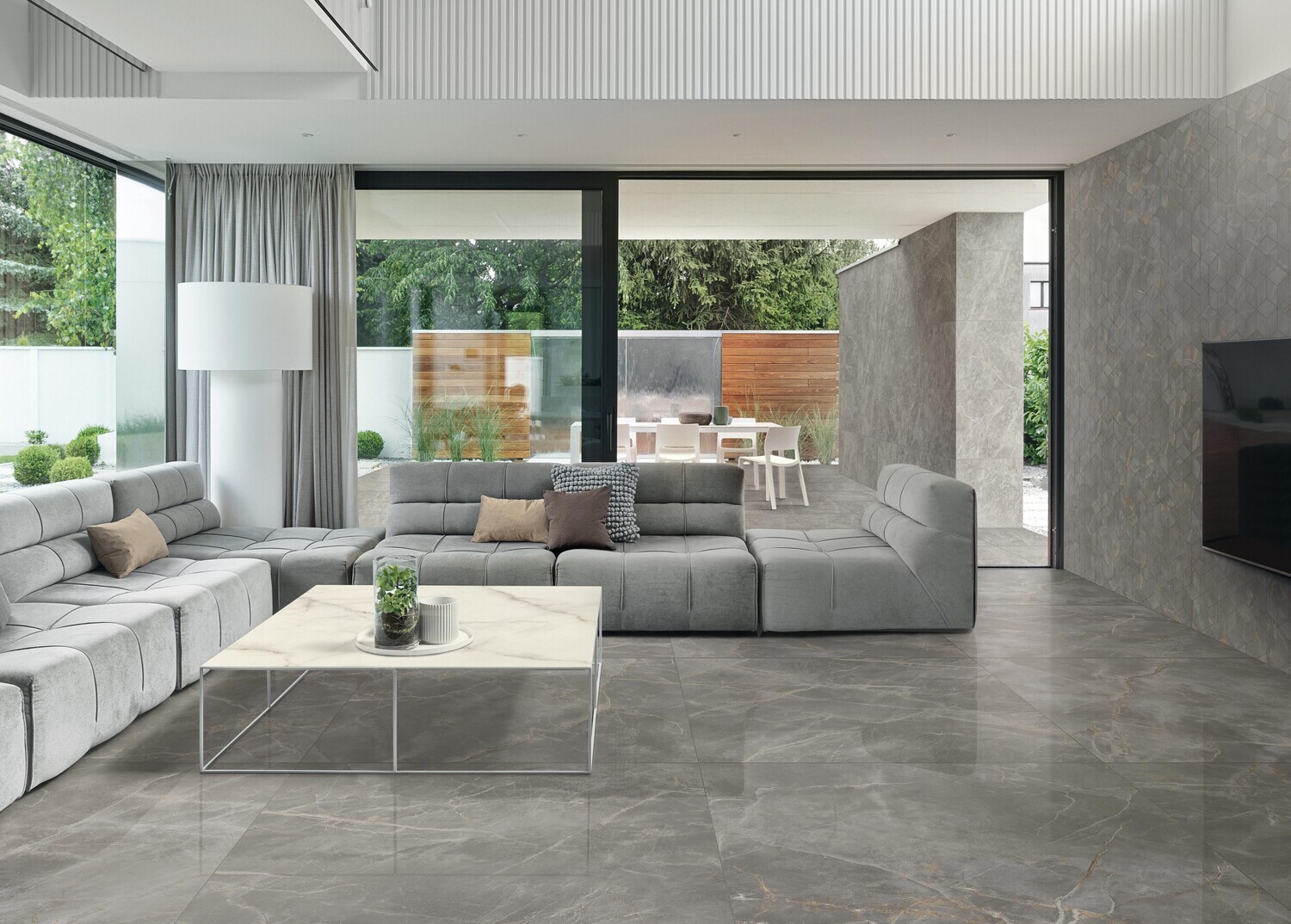 Grès cérame Marvel X Fior di Bosco Hammered mat 60 x 120 cm - Atlas Concorde