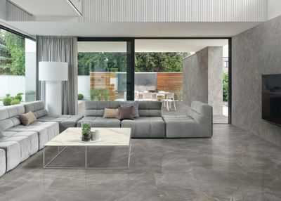 Grès cérame Marvel X Fior di Bosco Hammered mat 60 x 120 cm - Atlas Concorde · R10
