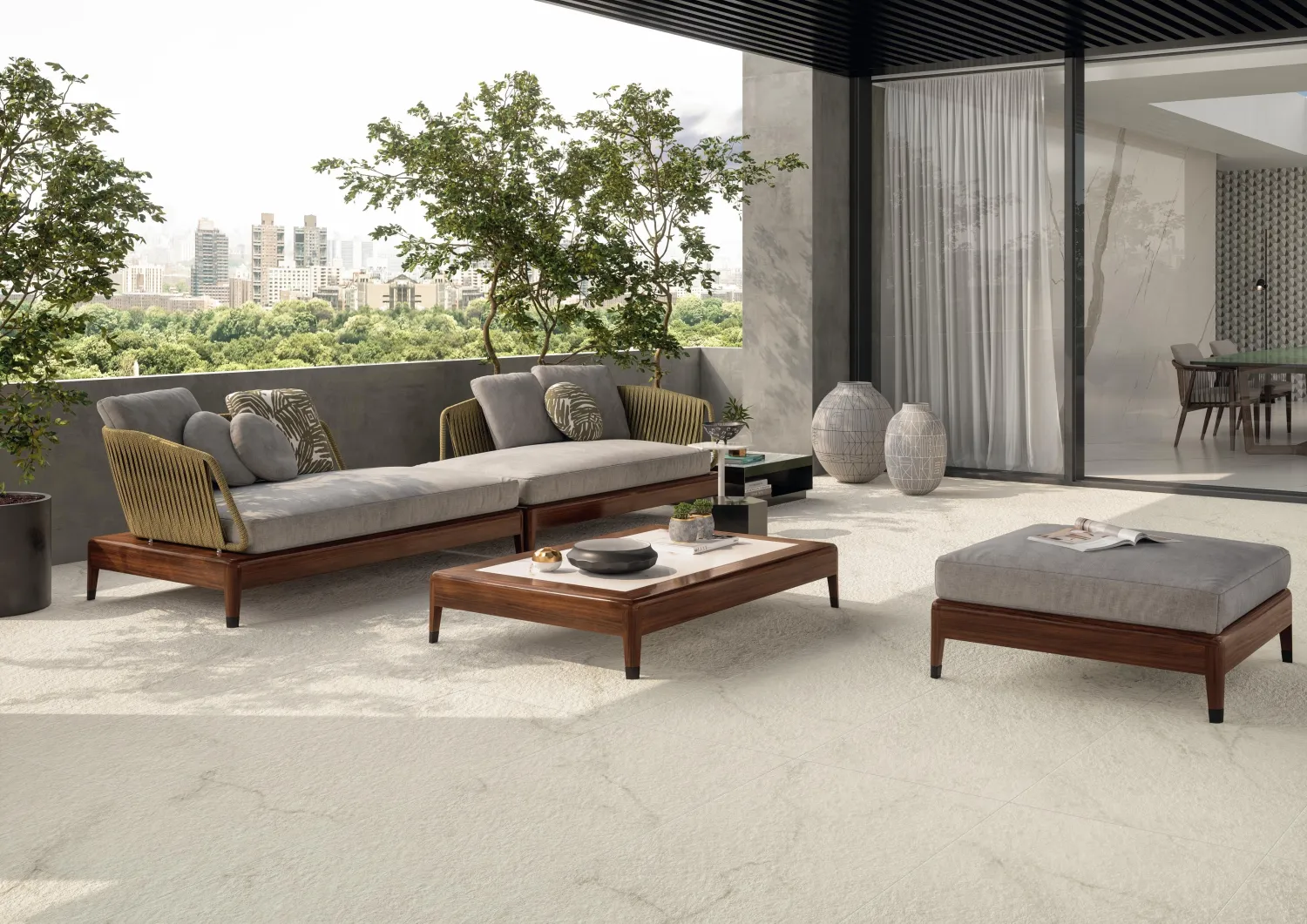 Grès cérame Marvel X Calacatta Apuano mat 60 x 120 cm - Atlas Concorde · R10