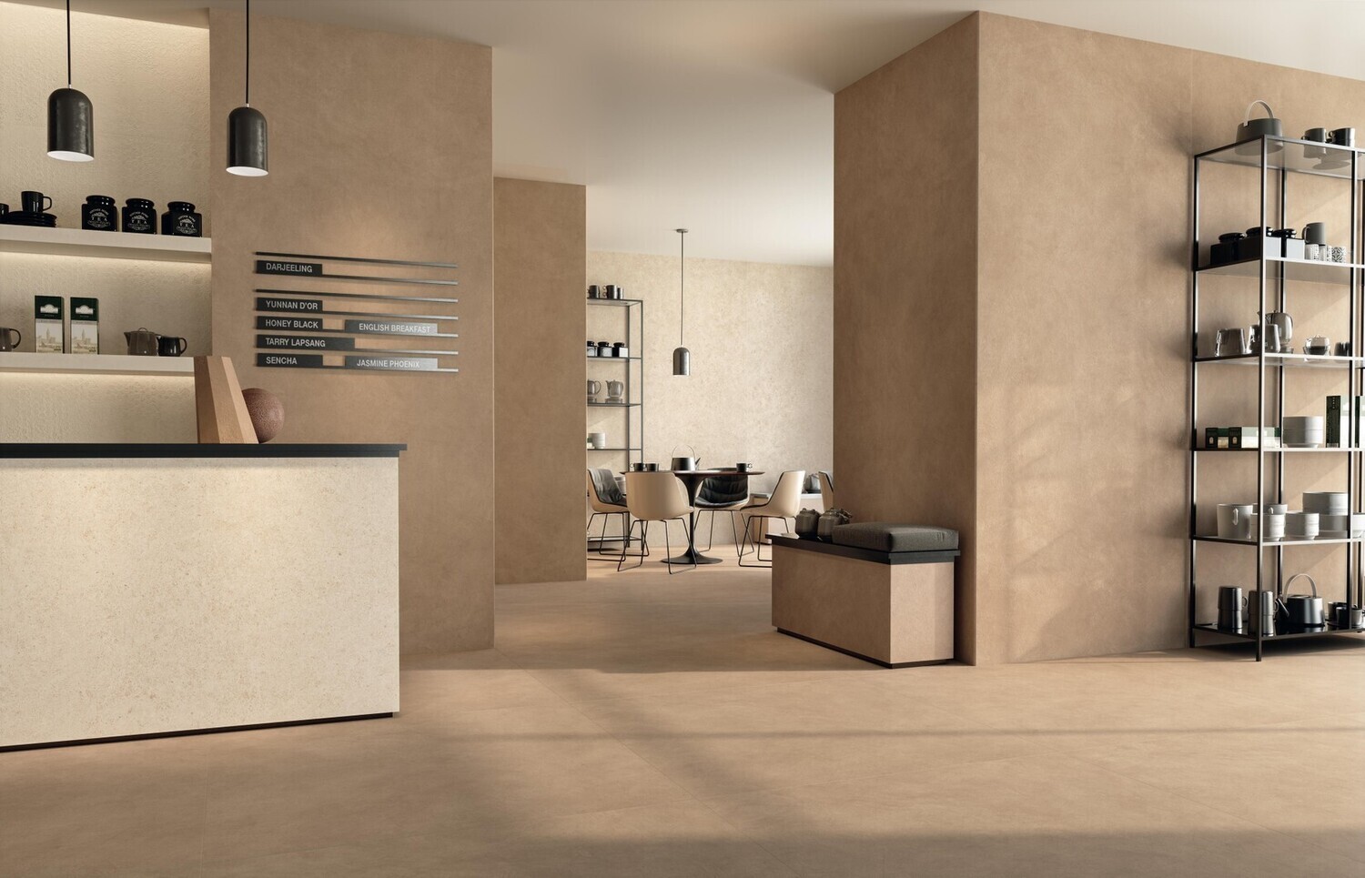 Grès cérame Boost Natural Coral mat 120 x 278 cm - Atlas Concorde · R9
