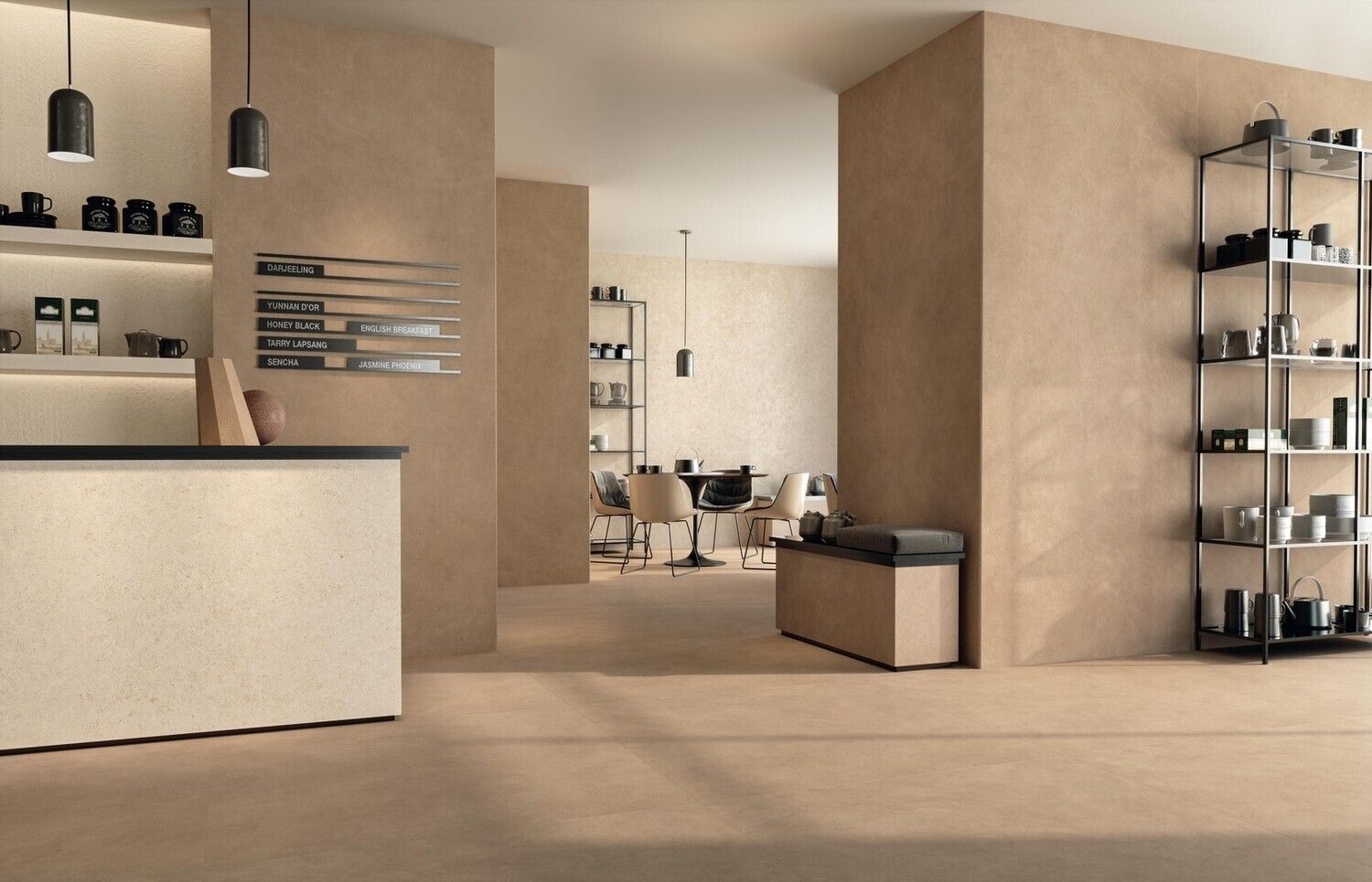 Grès cérame Boost Natural Coral mat 120 x 278 cm - Atlas Concorde · R9