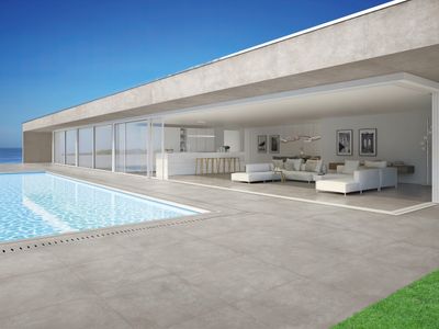 Grès cérame Concreta Grigio Chiaro mat 60 x 120 cm - Tagina