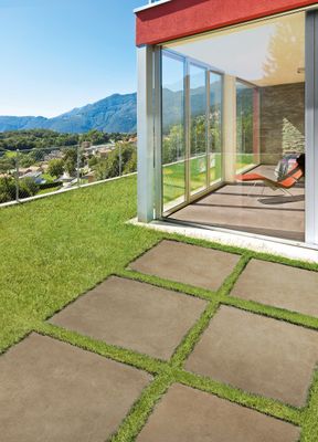 Grès cérame Concreta Grigio Terra mat 30 x 60 cm - Tagina