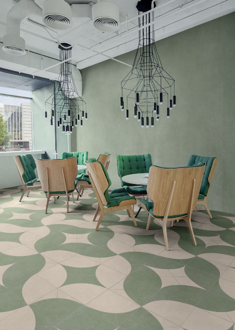 Grès cérame City Stone Salvia mat 60 x 120 cm - Tagina · R10