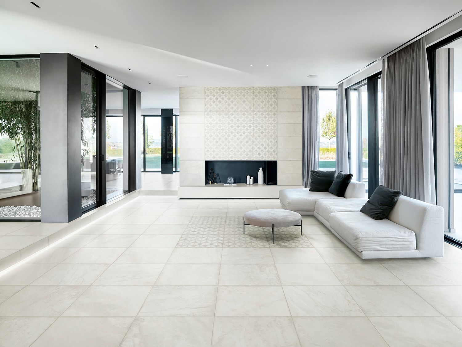 Grès cérame Marmi Imperiali Aurelia mat 60 x 120 cm - Tagina - 2ème choix