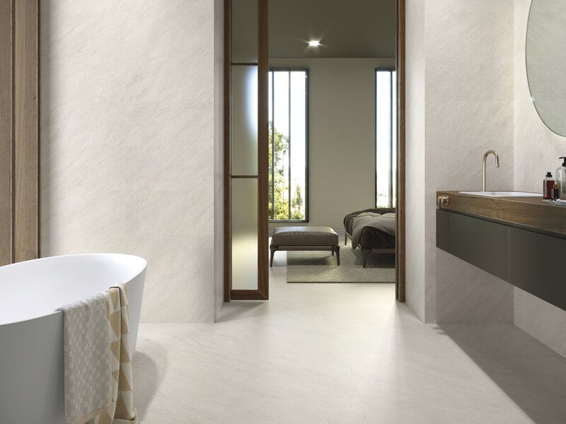 Grès cérame Cifre Ceramica Kliff Sand mat R9 60 x 120 cm, rectifié