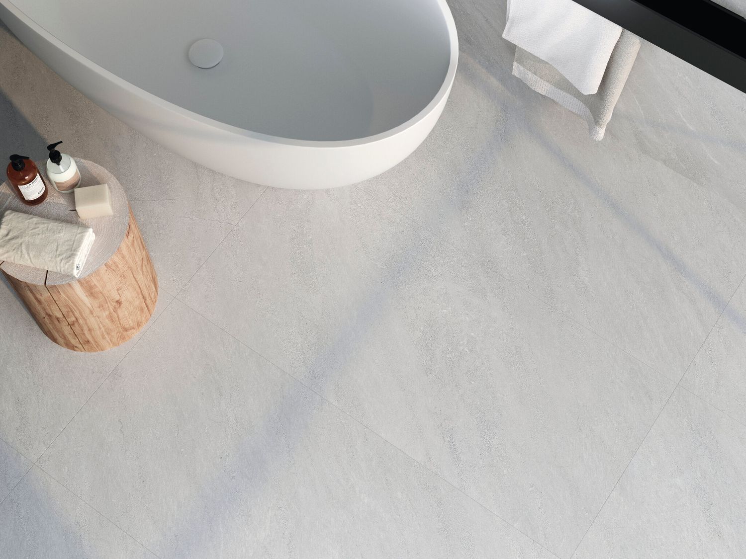 Grès cérame Kliff Pearl mat 60 x 120 cm - Cifre Ceramica · R9