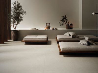 Grès cérame Rift Ivory mat 60 x 120 cm - Cifre Ceramica