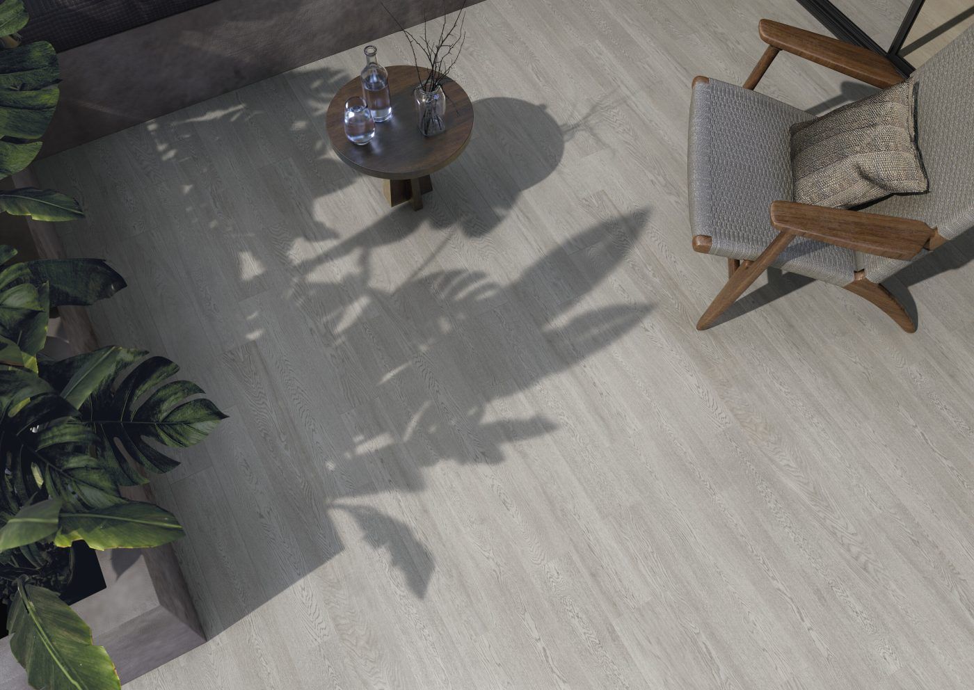 Grès cérame Cifre Ceramica Heartwood Grey mat 20 x 120 cm, rectifié