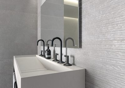 Grès cérame Midtown Pearl mat 60 x 120 cm - Cifre Ceramica