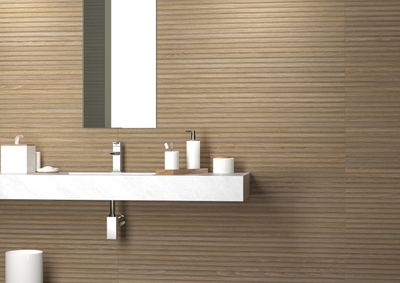 Pâte blanche Linier Walnut mat 60 x 120 cm - Cifre Ceramica