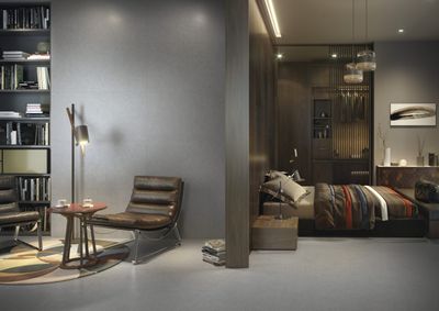 Grès cérame Granite Anthracite mat Brushed 60 x 120 cm - Cifre Ceramica