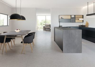 Grès cérame Granite Grey mat Brushed 60 x 120 cm - Cifre Ceramica